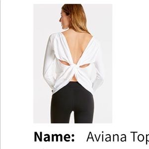 Fabletics Black open back long sleeve